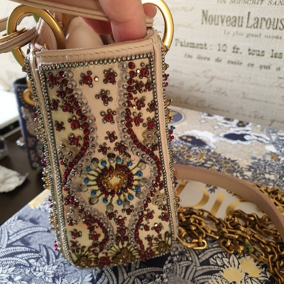 SOLD.Brand new Lady Dior Mini Size - Picture 9 of 10